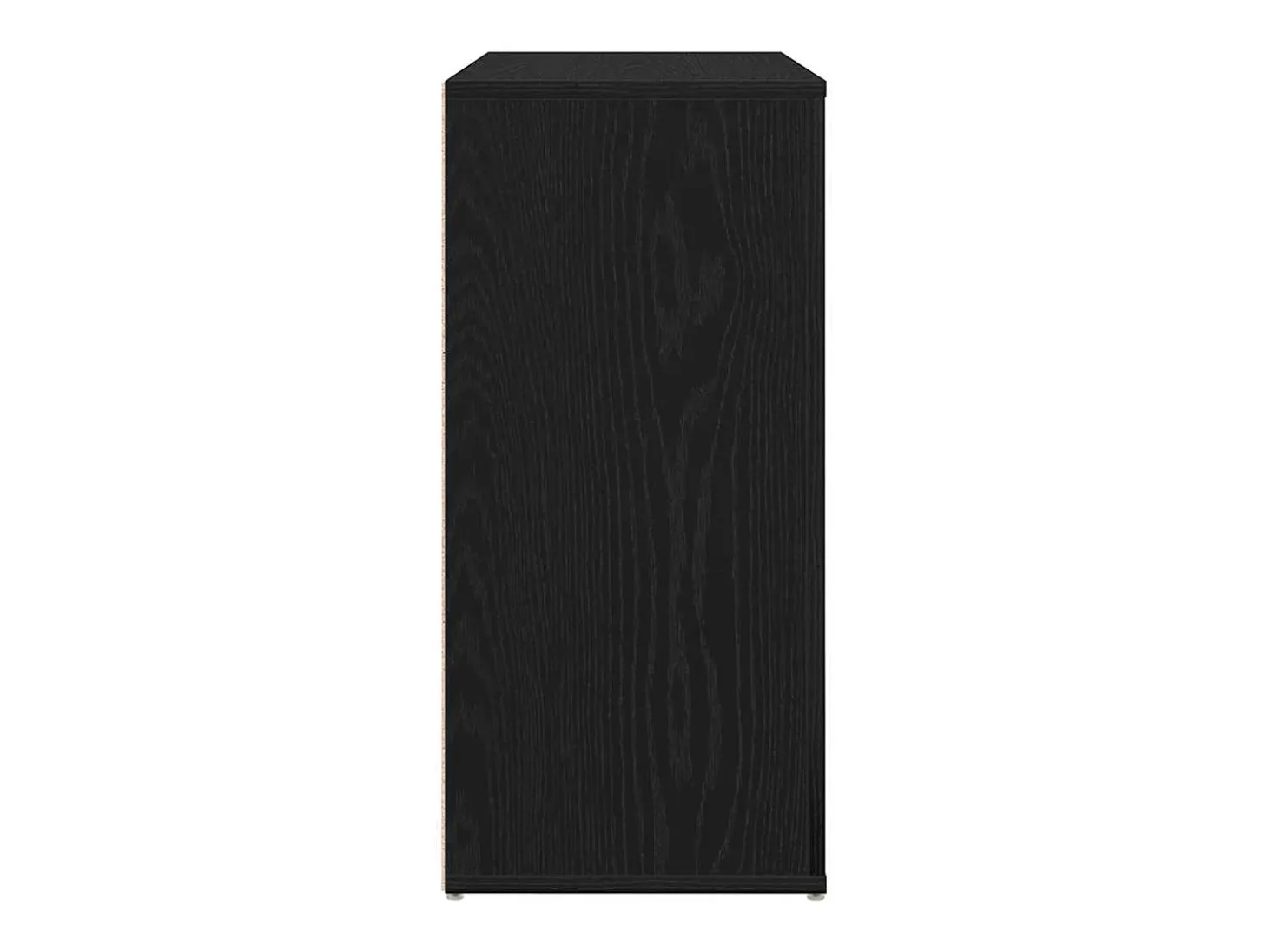 Sideboard Roble negro 80 x 33 x 70 cm Madera contrachapada