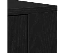 Sideboard Roble Negro 240 x 33 x 70 cm Madera contrachapada