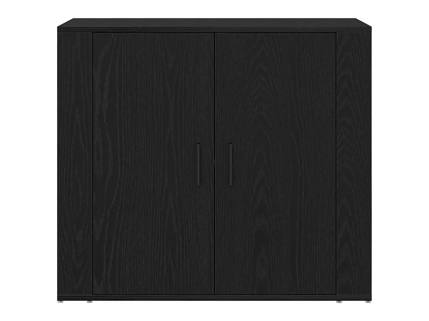Sideboard Roble Negro 240 x 33 x 70 cm Madera contrachapada