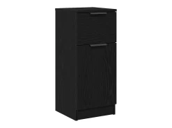 Sideboard Roble Negro con cajón Roble negro 30 x 30 x 70 cm