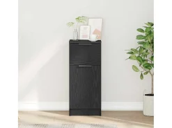 Sideboard Roble Negro con cajón Roble negro 30 x 30 x 70 cm