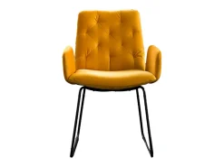 Silla - amarillo terciopelo - NEW CHARME