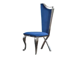 silla - Azul terciopelo - AMALIA