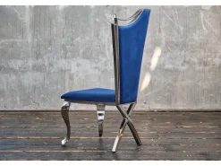 silla - Azul terciopelo - AMALIA