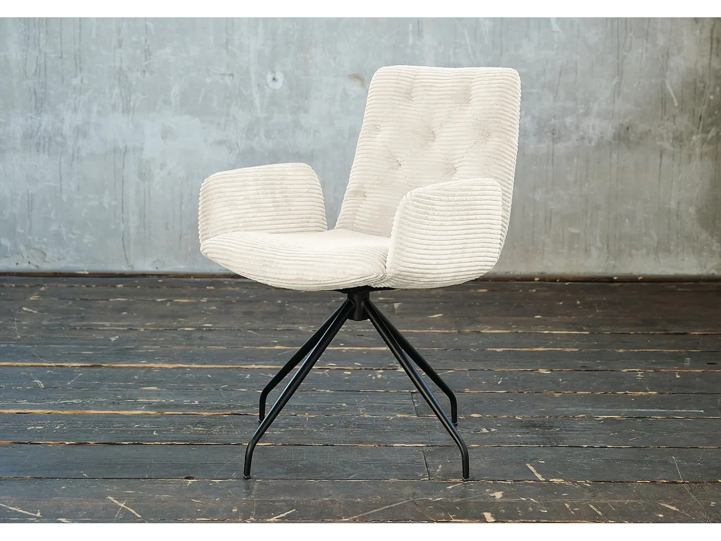 Silla - blanco crema Pana - CHARME