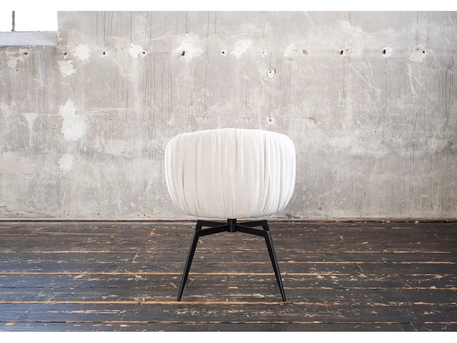 Silla - blanco crema tela tejida - LIMA