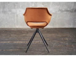 Silla - marrón terciopelo - ZAJA