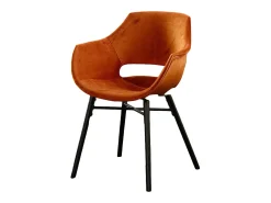 Silla - marrón terciopelo - ZAJA