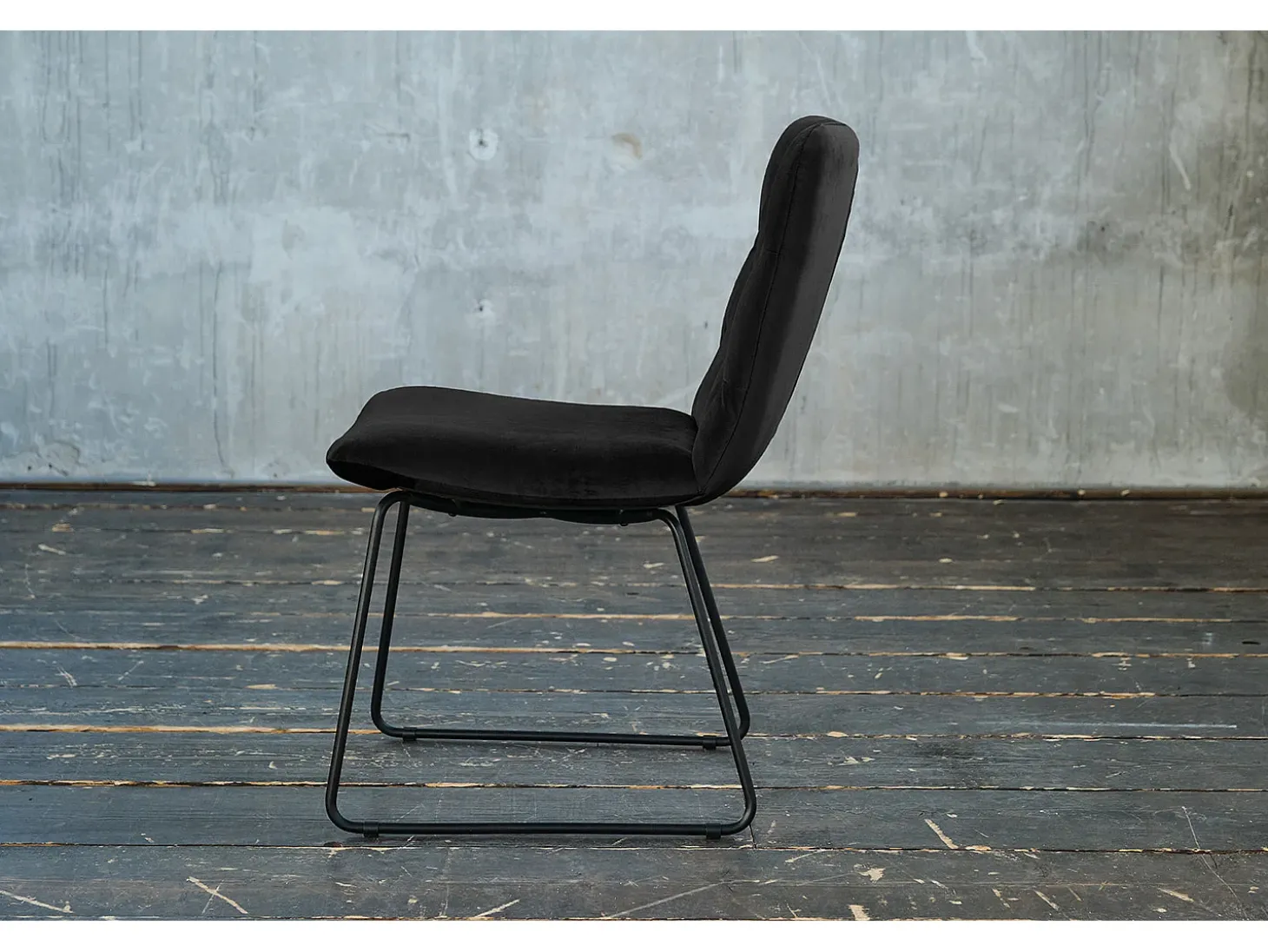 Silla - Negro terciopelo - CHARME