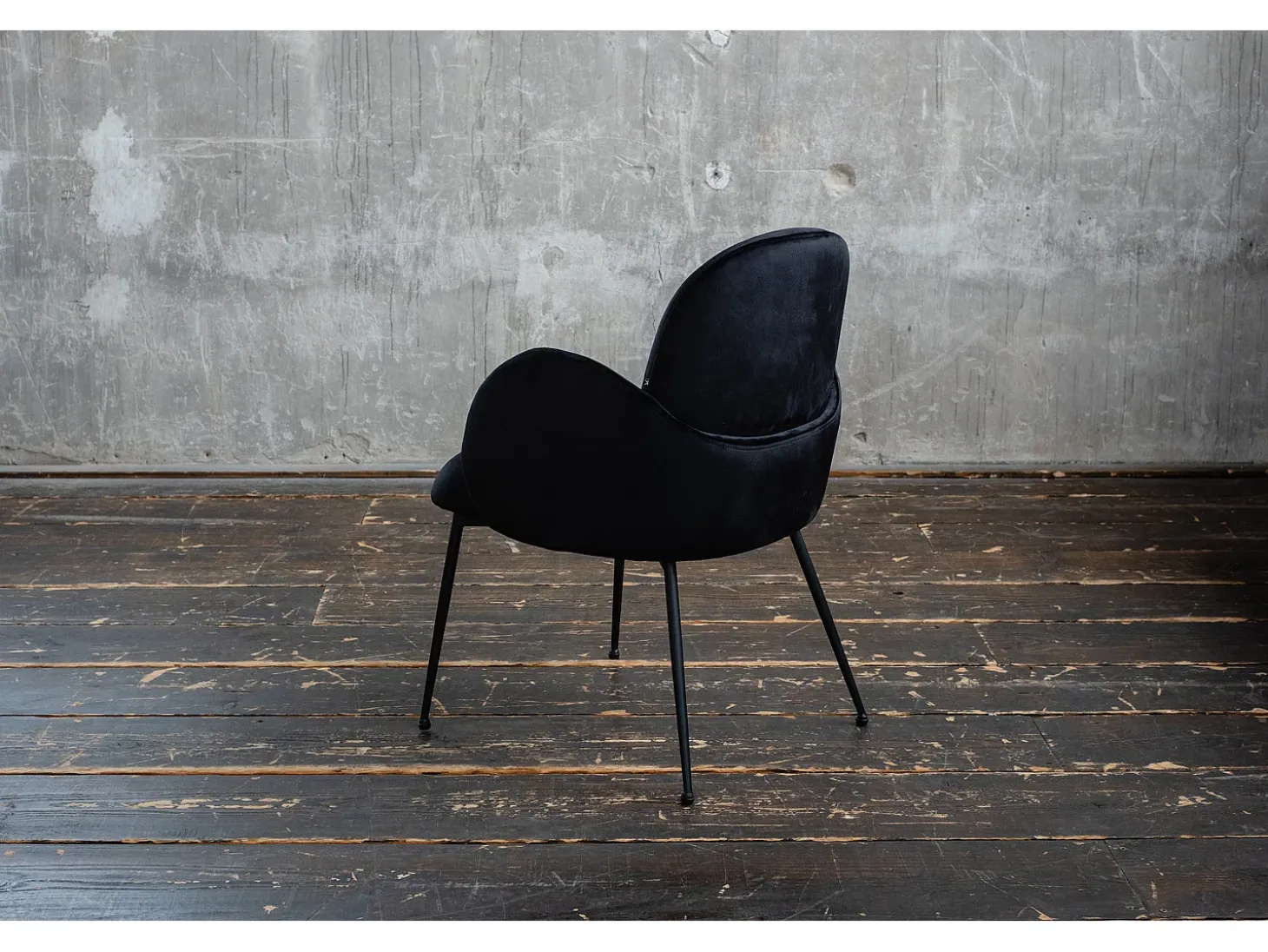 Silla - Negro terciopelo - DEON
