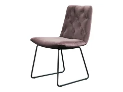 Silla - Rosado terciopelo - CHARME