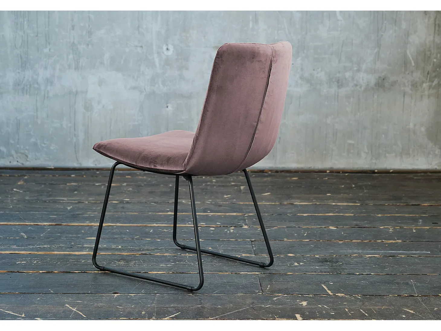 Silla - Rosado terciopelo - CHARME