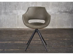 Silla - Verde microfibra - ZAJA
