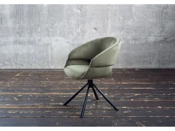 Silla - verde oscuro terciopelo - LARA