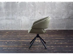 Silla - verde oscuro terciopelo - LARA