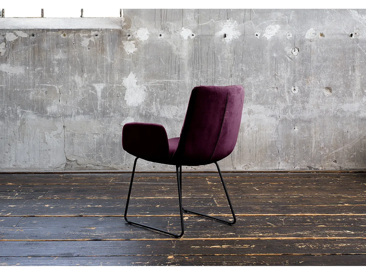 Silla - Violeta terciopelo - NEW CHARME