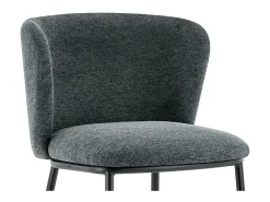 Silla 'ARTHUS' Tela Gris oscuro, dimensiones H76 x L52 x P54, ideal para tu cocina o comedor.
