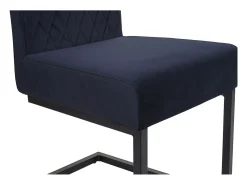 Silla basculante MCW-L15 (juego de 2), azul antracita