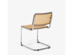 Silla cantilever moderna vienesa para cocina y comedor Erys - Beige