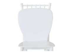 Silla Chiavari blanca modelo reforzado con innovador cojín antideslizante