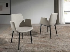 Silla comedor tapizada tela 4002 ANGEL CERDA