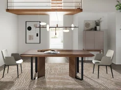 Silla comedor tapizada tela 4002 ANGEL CERDA