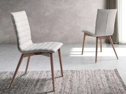 Silla comedor tapizada tela 4031 ANGEL CERDA