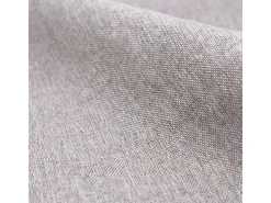 Silla Cozy de tela gris claro jaspeado (juego de 2) con patas de metal efecto madera
