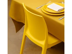 Silla de cocina Apilable de Polipropileno Rome Grand Soleil - Amarillo