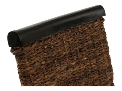 Silla de comedor Acireale (set de 6), oscuro, sin cojín