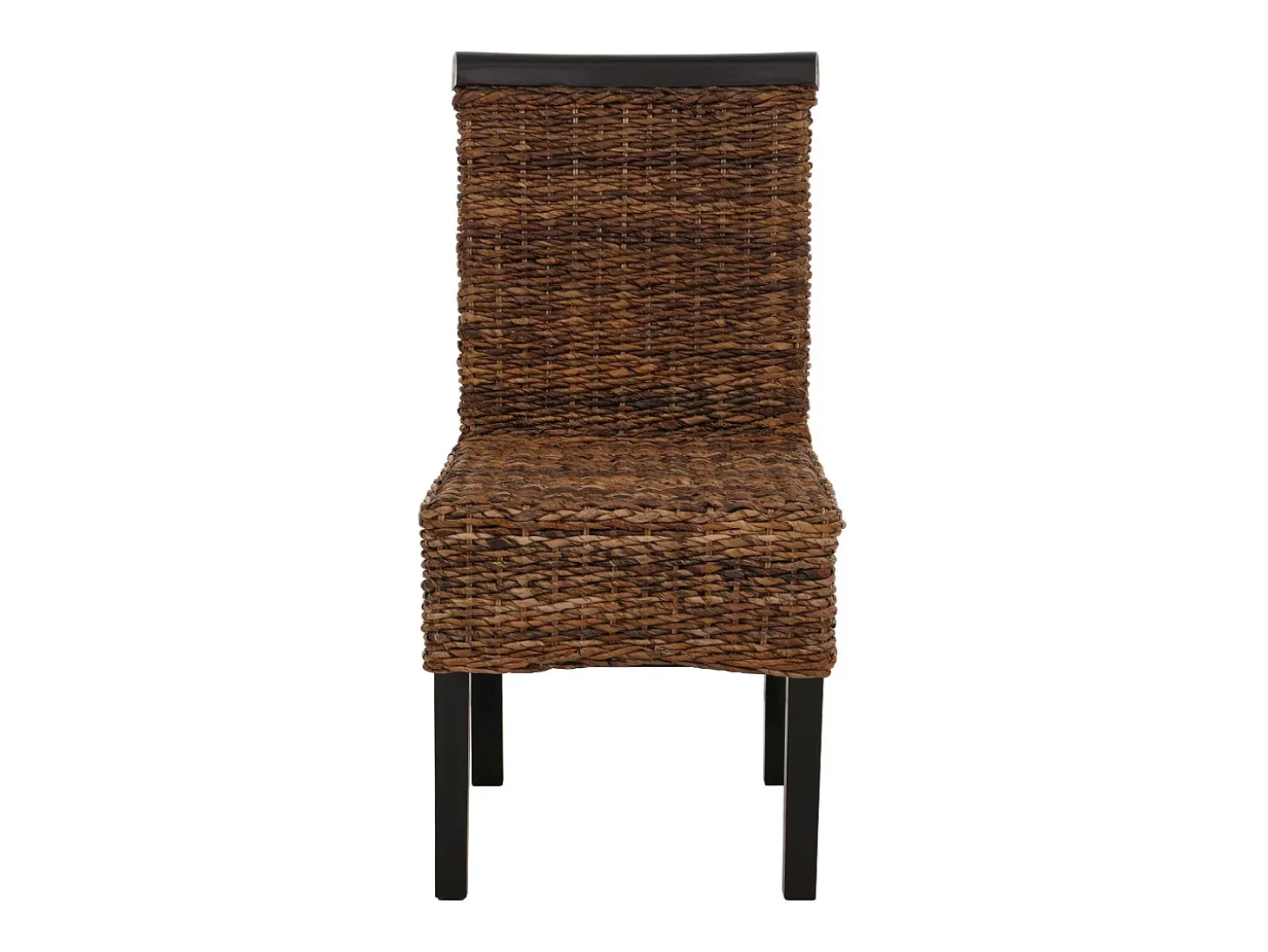 Silla de comedor Acireale (set de 6), oscuro, sin cojín