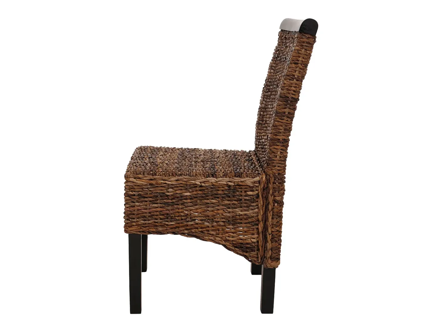 Silla de comedor Acireale (set de 6), oscuro, sin cojín