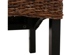 Silla de comedor Acireale (set de 6), oscuro, sin cojín