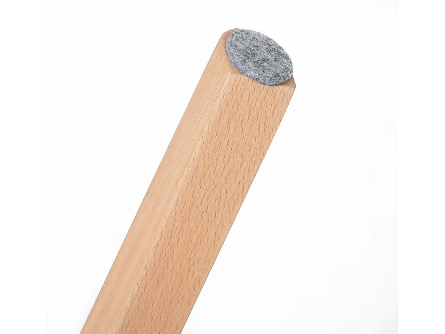 Silla de comedor Almada III, Textil, crema/gris