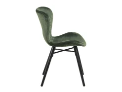 Silla de comedor Bali color verde bosque.