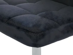 Silla de comedor Cadiz (set de 2), gris oscuro