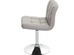 Silla de comedor Cadiz (set de 6), gris topo
