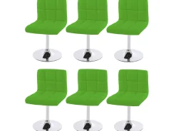 Silla de comedor Cadiz (set de 6), verde