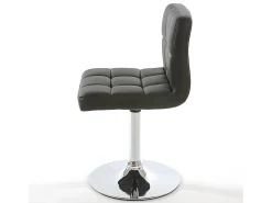 Silla de comedor Cadiz (set de 2), negro