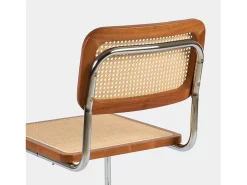 Silla de comedor de Madera Nogal-Natural 84 x 45- Keila