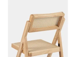 Silla de comedor de Madera Natural 82 x 46- Pia