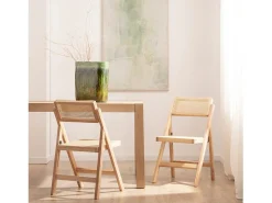 Silla de comedor de Madera Natural 82 x 46- Pia
