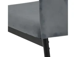 Silla de comedor Des color gris.