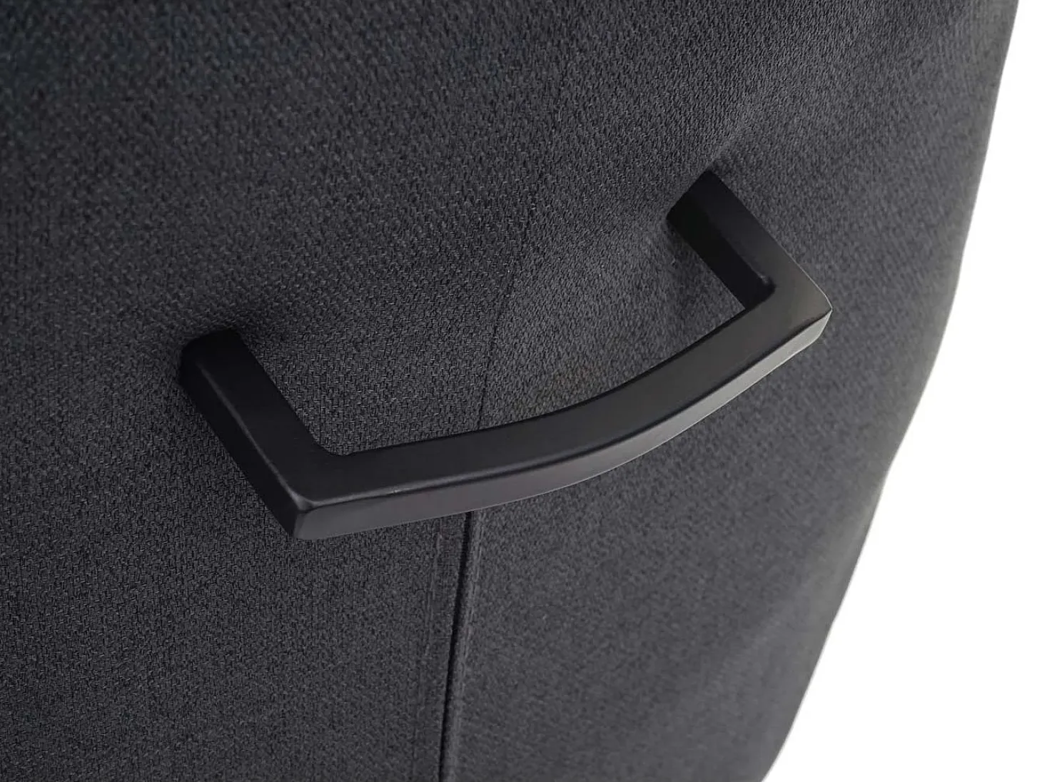 Silla de comedor giratoria MCW-H71, gris oscuro