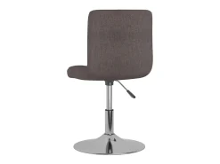 Silla de comedor giratoria tela gris topo