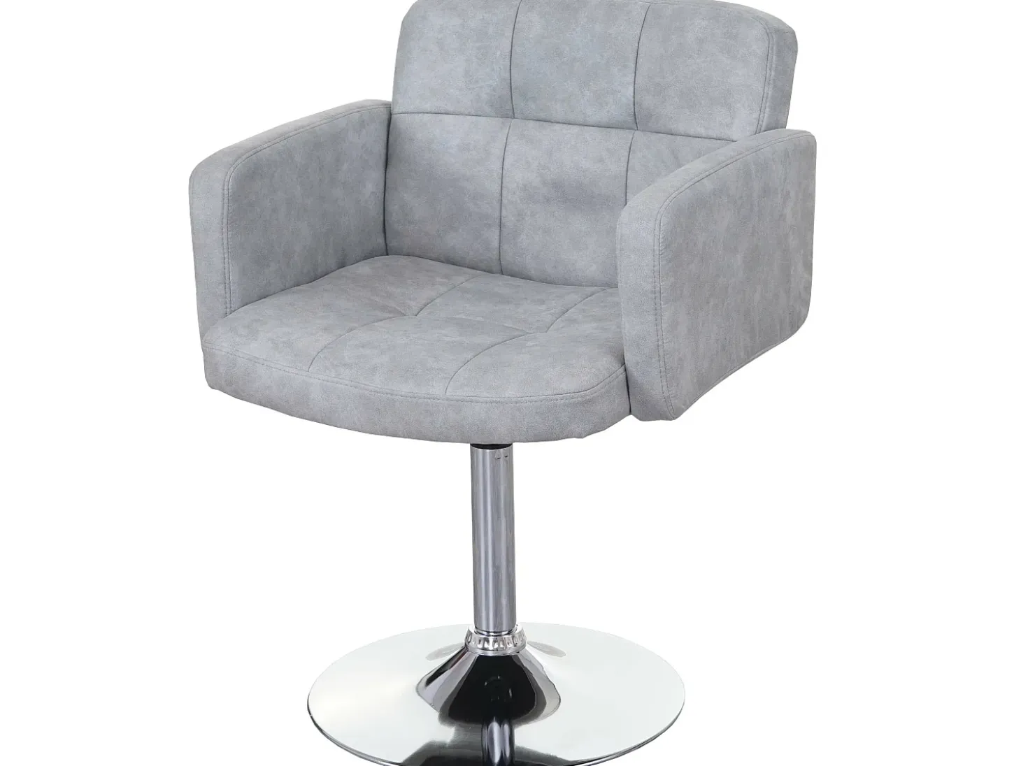 Silla de comedor Houston, gris vintage