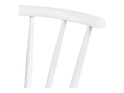 Silla de comedor ida madera color blanco.