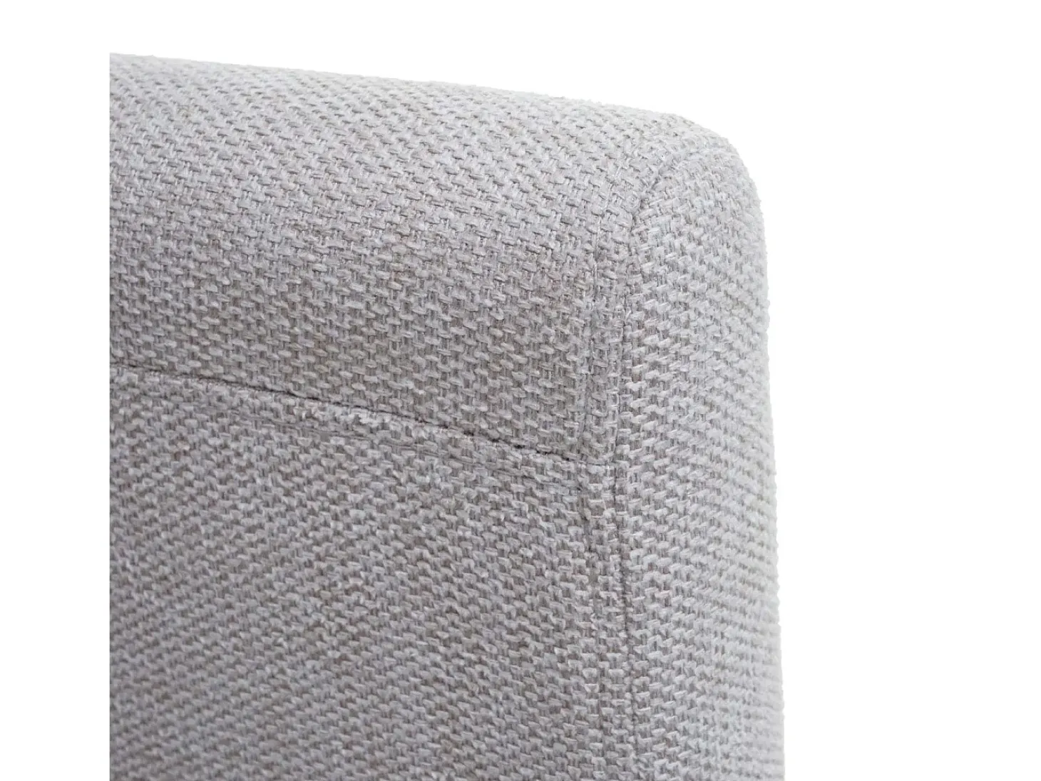 Silla de comedor Littau (juego de 6), textil, crema-beige, patas claras
