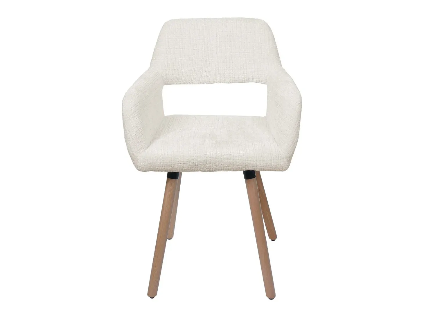 Silla de comedor MCW-A50 II, crema