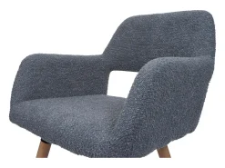 Silla de comedor MCW-A50 II, gris oscuro